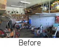 Good Garage Storage Solutions - Before & After